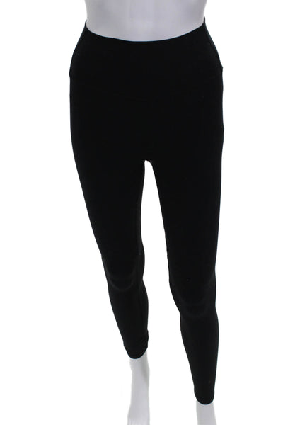 Splits59 Women Cropped Black Leggings Size S