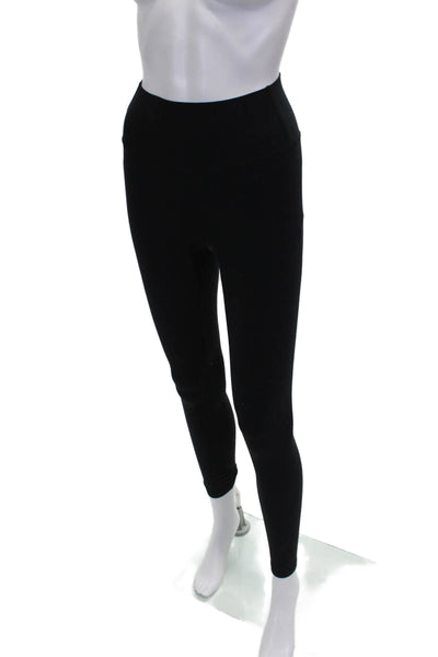 Splits59 Women Cropped Black Leggings Size S