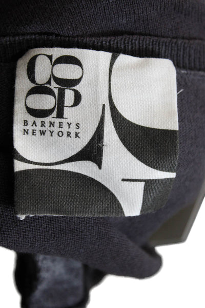 COOP Womens Basic V-Neck Gray Cotton 3/4 Sleeve T-Shirt Size XS