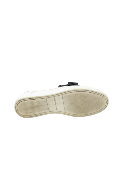 Michael Kors Collection Women's Leather Bow Colorblock Loafers Shoes Size 39