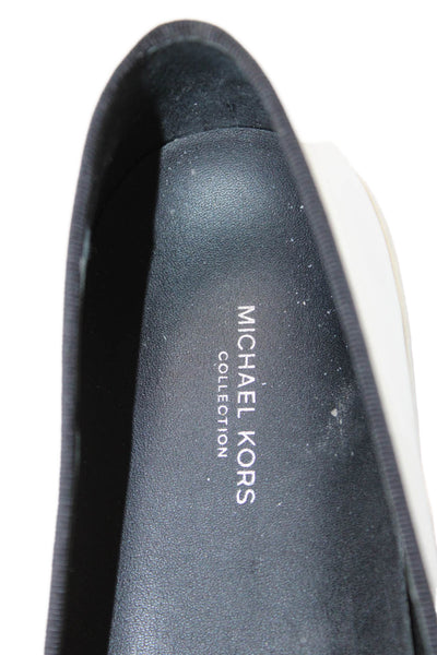 Michael Kors Collection Women's Leather Bow Colorblock Loafers Shoes Size 39
