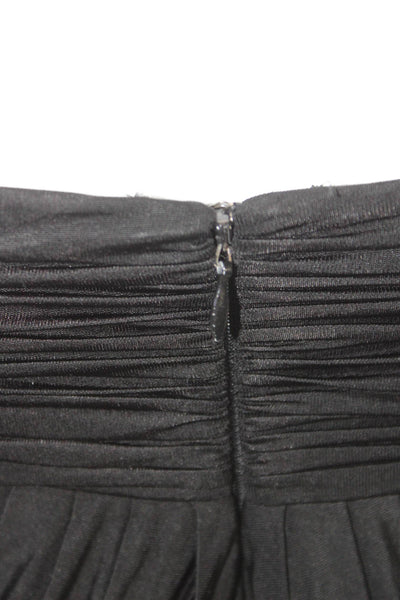 BCBGMAXAZRIA Womens Sheath Dress Black Sweetheart Knee Length Size XS