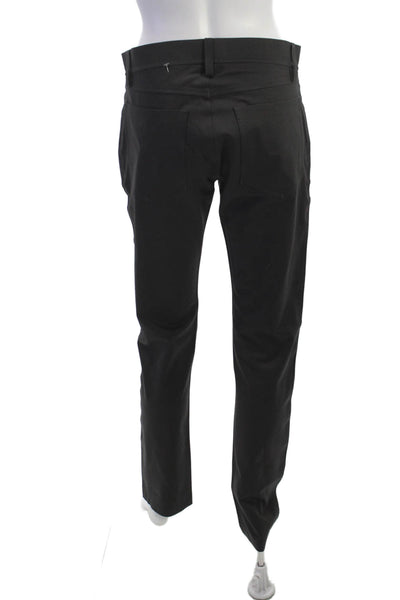 Theory Mens Gray Dress Pants Button Fly 31in Inseam Size 29