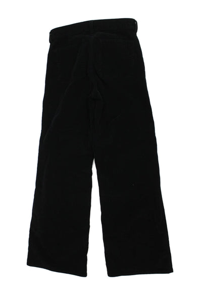 J Crew Women Black Cotton Pants Size 23