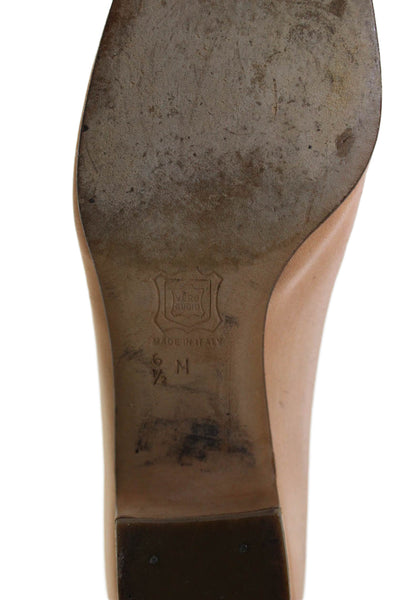 Silvia Fiorentina Womens Slide On Pumps Light Pink Size 6.5 Medium