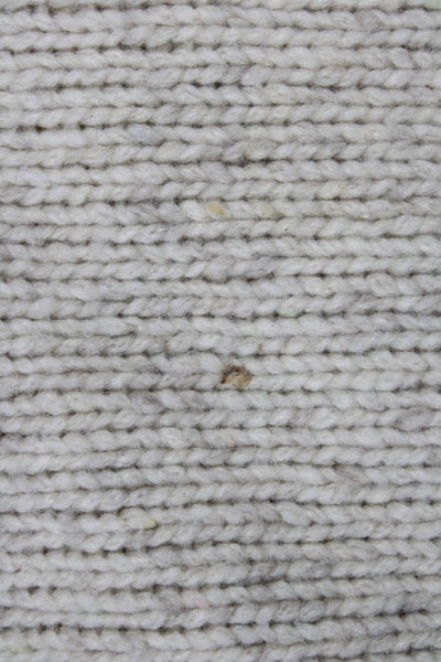 Malo Mens Wool Blend High Neck Pullover Sweater Beige Long Sleeve Size M