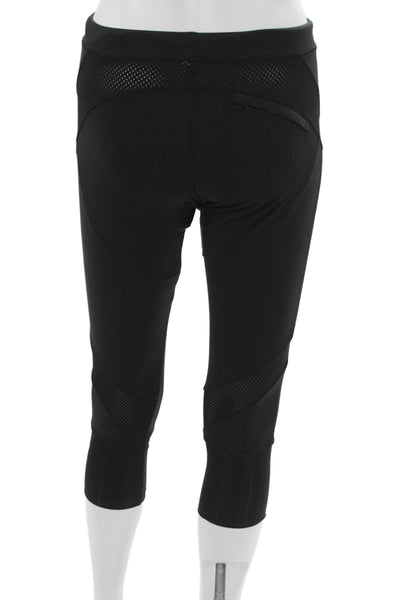 Adidas by Stella McCartney Womens Black Capri Leggings Polyester Size S