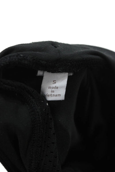 Adidas by Stella McCartney Womens Black Capri Leggings Polyester Size S