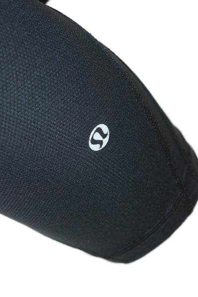 Lululemon Womens Capri Leggings Black Nylon Size 6