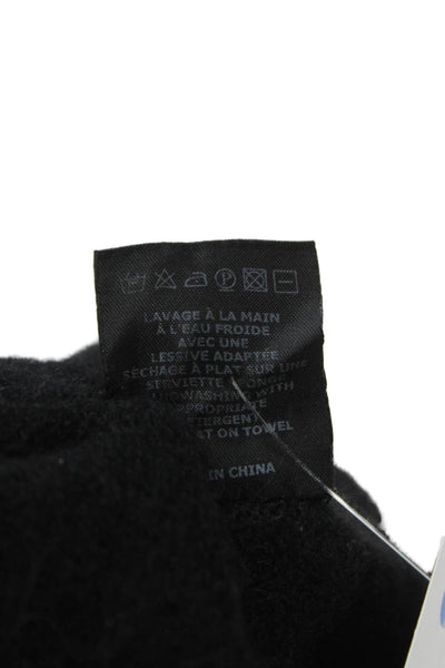Isabel Marant Etoile Womens Pullover Black Crew Neck Long Sleeve Size 42