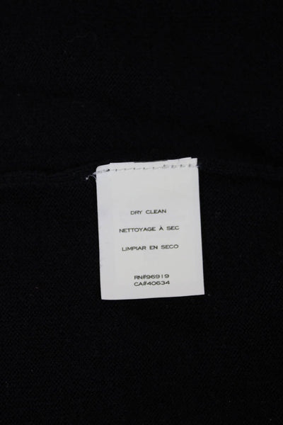 Marc Jacobs Womens Blue Wool V-Neck Cardigan Long Sleeve Size M