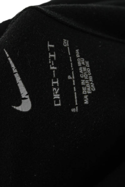 Nike Mens Jogger Pants Black Polyester Pull On Size S