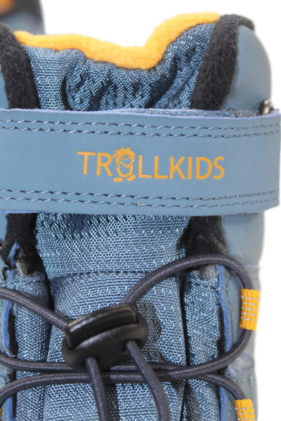 TROLLKIDS Boys Hafjell Lace-Up Winter Snow Boots Blue Size 6