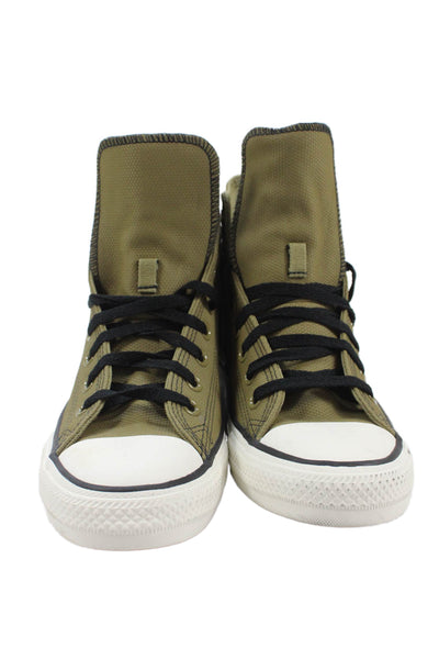 Converse Unisex Adults High To Tectuff Sneakers Khaki Size W10 M8