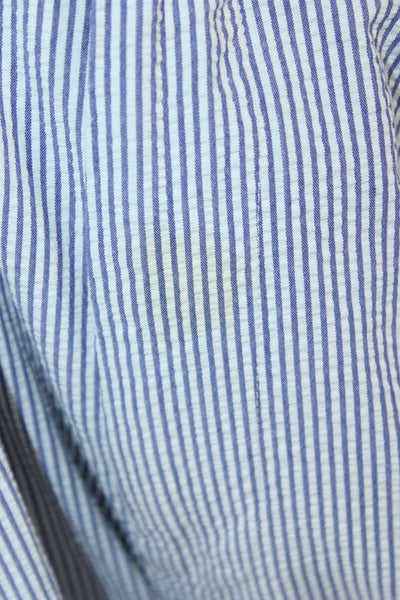 Brooks Brothers Mens Dress Pants Blue Striped Cotton Size 38
