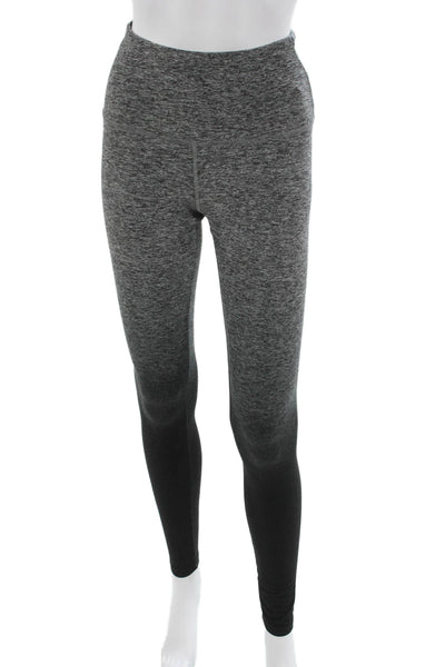 Beyond Yoga Womens Compression Leggings Gray Ombre Polyester Pull On Size S