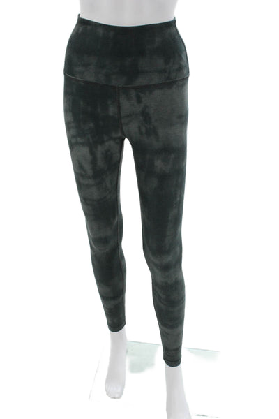 Beyond Yoga Womens Ankle Leggings Green Tie Dye Size S