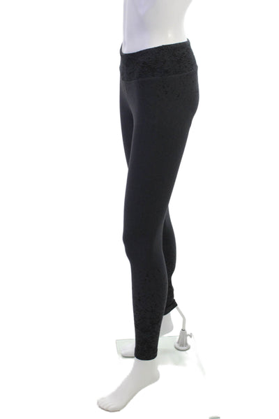 Koral Womens Compression Leggings Black Geometric Polyamide Size S