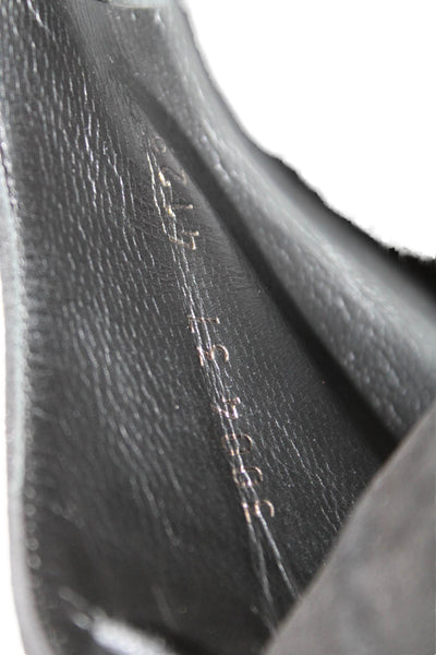 Barneys New York Womens Suede Round Toe Lace-Up Booties Black Size 7