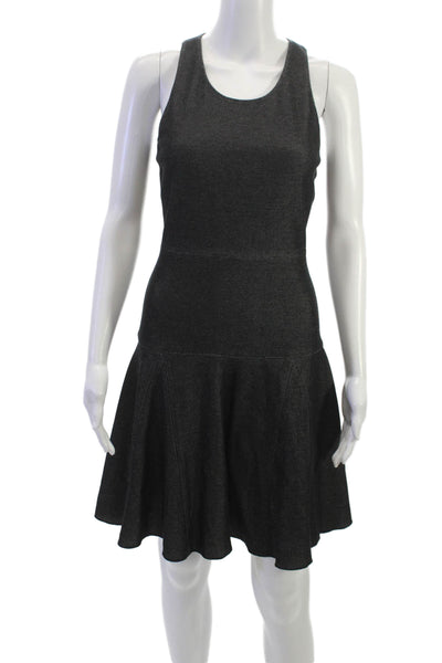 Rag & Bone Women Fit & Flare Sleeveless Gray Cotton Dress Size 2
