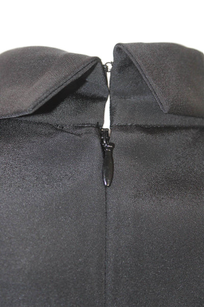Yumi Kim Womens Sleeveless V-Neck Black Shift Dress Size XS