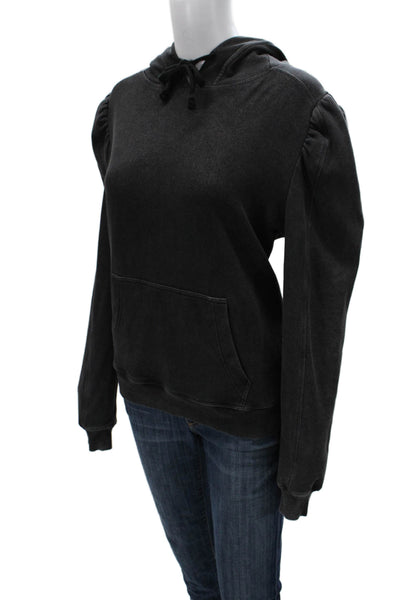 Generation Love Women Pullover Hoodie Gray Polyester Crew Neck Size M