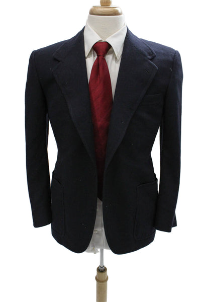 Partito Mens Blue Blazer Button Size 40
