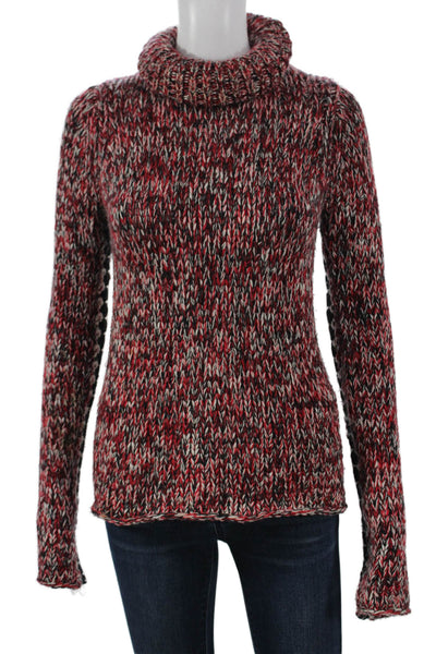 Hugo Hugo Boss Women Multicolor Viscose Cowl Neck Pullover Sweater Size XS