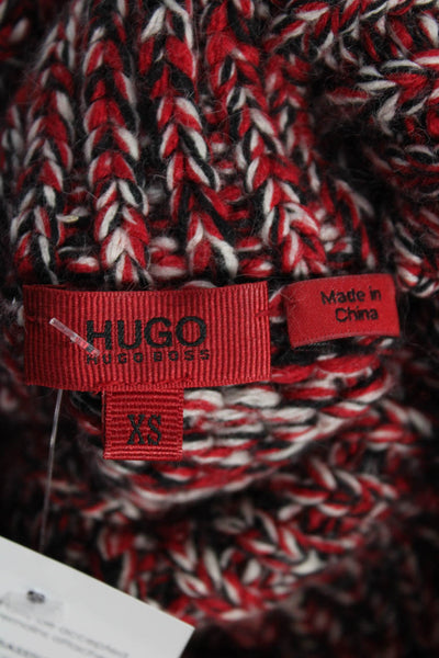 Hugo Hugo Boss Women Multicolor Viscose Cowl Neck Pullover Sweater Size XS