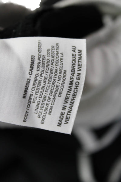 Nike Womens Athletic Polyester Solid Black Shorts Size XS