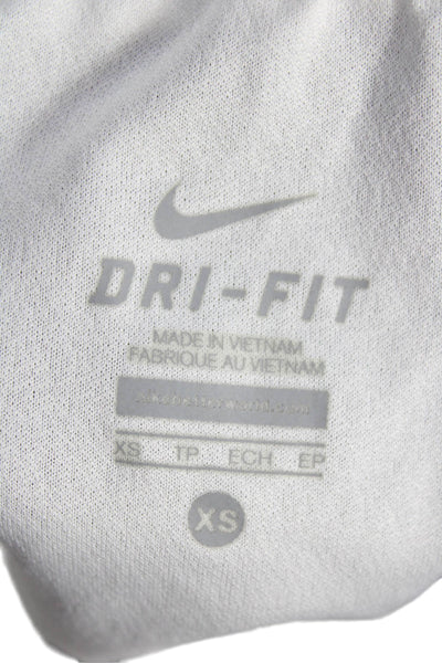 Nike Womens Athletic Polyester Solid Black Shorts Size XS