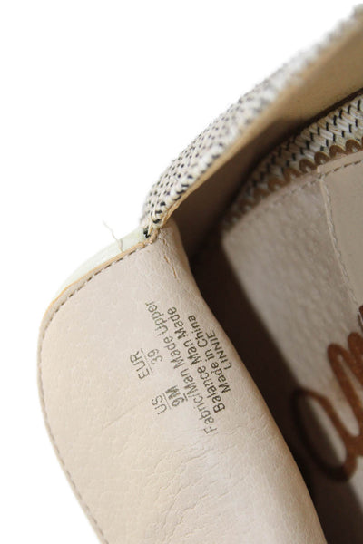 Sam Edelman Womens Horse Bit Slip On Mule Flats Gray Size 9