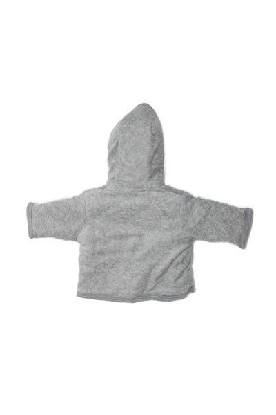 Perle Childrens Girls Hooded Sweat Suit Grey Cotton Size 3 Months