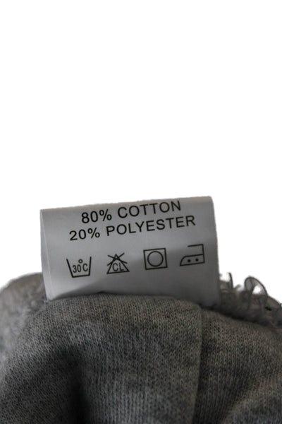 Perle Childrens Girls Hooded Sweat Suit Grey Cotton Size 3 Months