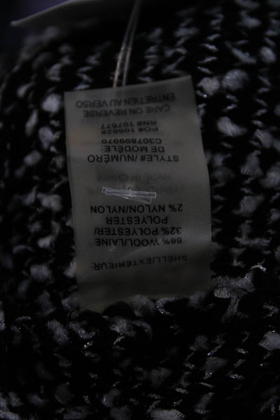 Alice + Olivia Womens Bodycon Tweed Sleeveless Knee Length Dress Black Size XS