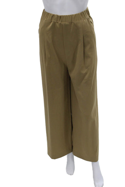 Modern Citizen Women Cropped Green Pull On Pants Size S