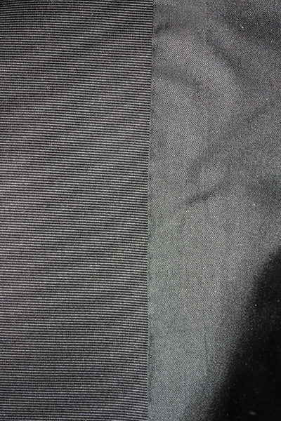 Partito Mens Double Breasted Black Wool Blend Button Jacket Size 40
