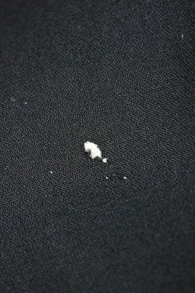 Partito Mens One Button Wool Blend Black Jacket Size 40