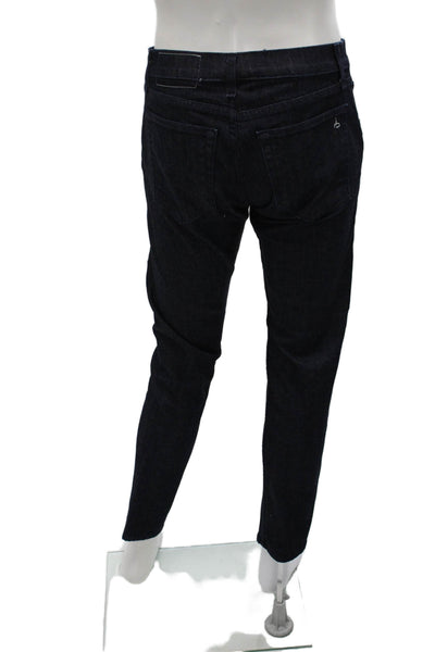 Rag & Bone Mens Tapered Blue Cotton Blend Jeans Size 33