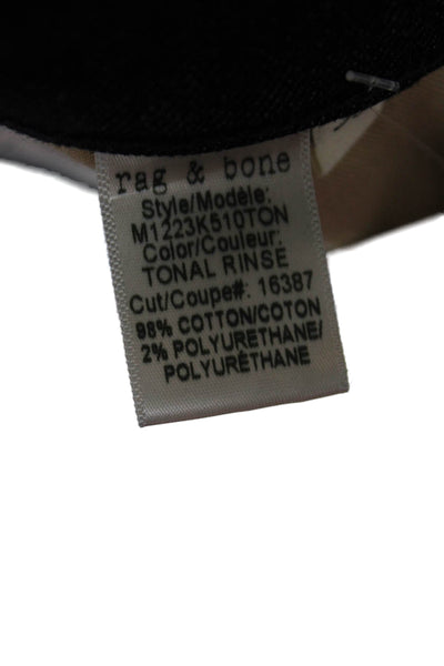 Rag & Bone Mens Tapered Blue Cotton Blend Jeans Size 33