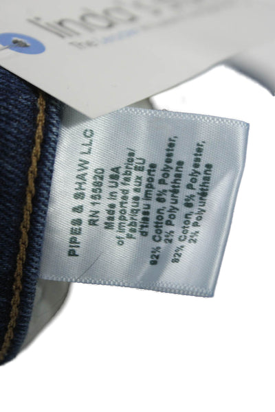Veronica Beard Women Flared Jeans Blue High Rise 35 Inseam Size 25