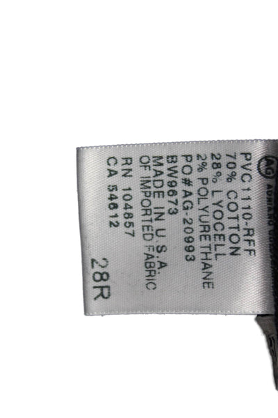 AG Adriano Goldschmied Women Skinny Jeans Blue Cotton Size 28