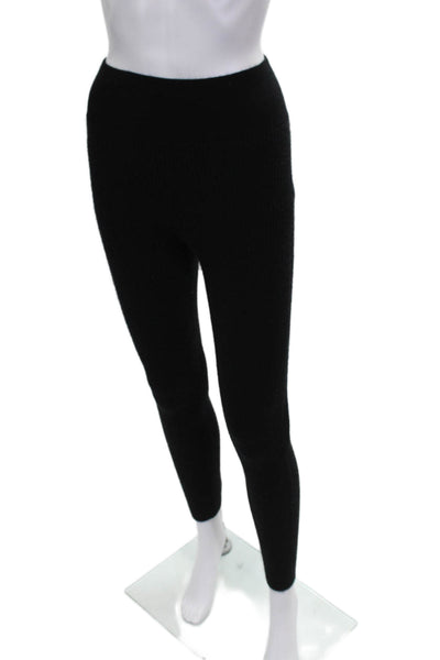 Naked Cashmere Women Ankle Leggings Black Size XS