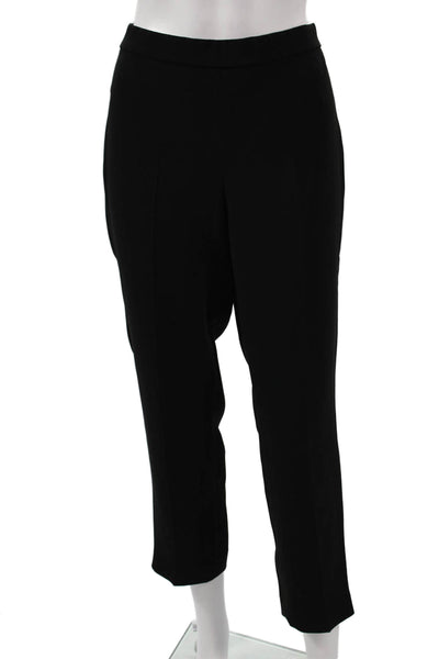 Theory Women Black Triacetate Dress Pants Size 8