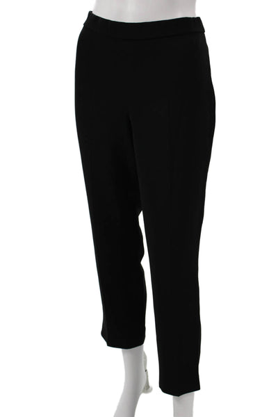 Theory Women Black Triacetate Dress Pants Size 8
