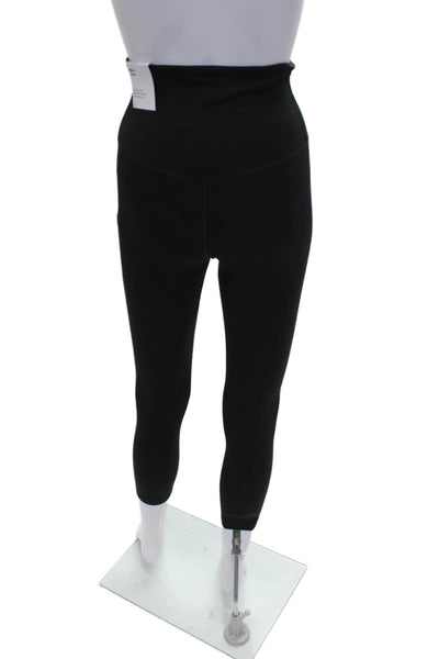 Nike Womens Capri Leggings Black Polyester Size XS