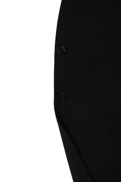 J Crew Mens Blazer Black Wool Button Size 42