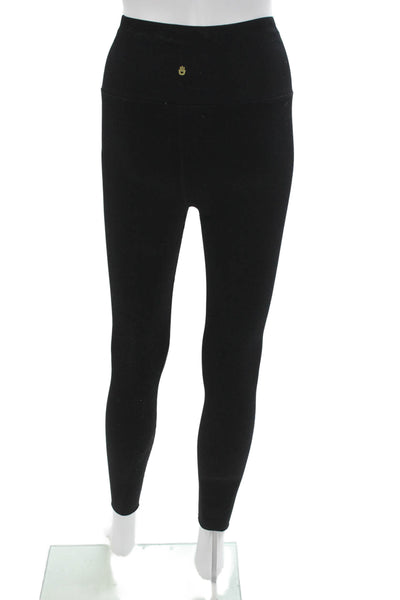 Spiritual Gangster Womens Ankle Black Nylon Leggings Size XS