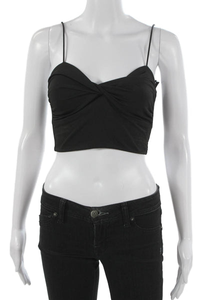 Lovers + Friends Women Tank Black Sweetheart Neckline Sleeveless Top Size XS