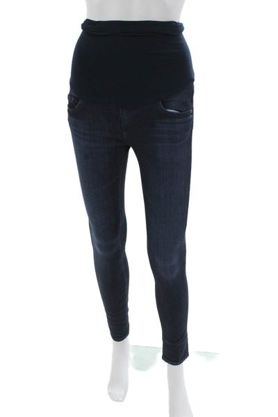 AG Adriano Goldschmied Womens Skinny Jeans High Rise Blue 26 Inseam Size 25